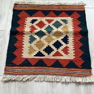 Small Persian Gilim mat rug